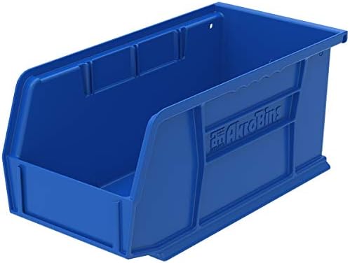 Akro-Mils Hanging Storage Bins and Wall Mount Panel Bundle (12-Pack + Single)