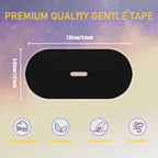 Mouth Tape for Sleeping Women 60 Pack Adhesive Tape,Soft Cloth B-10