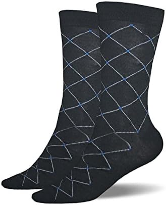 3KB Men's Dress Socks (10 Pairs Per Pack) - Variety of Patterns and Sizes