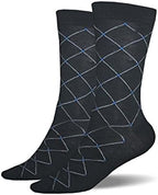 3KB Men's Dress Socks (10 Pairs Per Pack) - Variety of Patterns and Sizes
