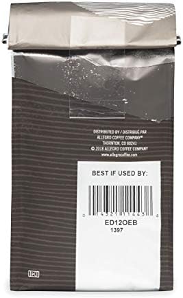Allegro Coffee Organic Early Bird Blend Ground Coffee, 12 oz