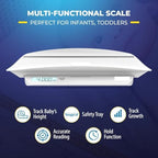 Digital Baby Weighing Scale with Height Meter & Baby Tray - Infant Weighing Machine - Up to 20Kg Weight Capacity - Accurate and Reliable Measurements
