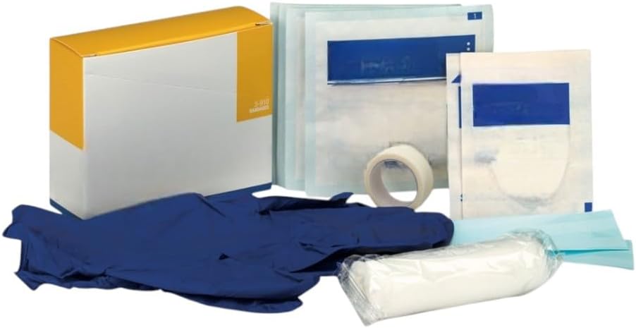 Power Tools For First Aid Only 3910 Small Wound Dressing Kit Gauze/Tape/Gloves/Pads/Bandages Mod-C26PO-2738