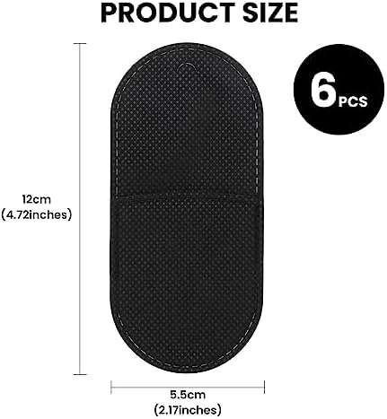Ouligay 6pcs Glasses Eye Patch Black Eye Patch Reusable Lazy Eye Patch Adult Medical Eye Patches for Adults to Treat Lazy Eye Amblyopia Strabismus
