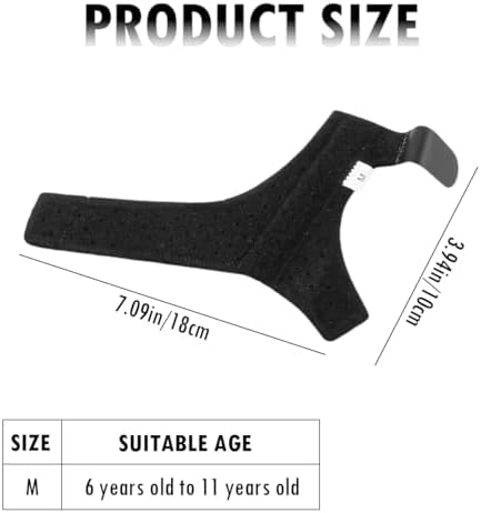 Thumb Splint, Thumb Stabiliser Support for Kids, Adjustable Thumb Stabilizer Thumb Spica Splint, Left and Right Hand Universal, M
