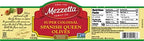 Mezzetta Pimiento Stuffed Spanish Queen Green Olives - Garnish for Martinis - Super Colossal Fruits - Firm Texture, Slightly Salty Flavor - Ideal for Snacks & Cheese Platters - 10 Oz Jar - Pack of 6