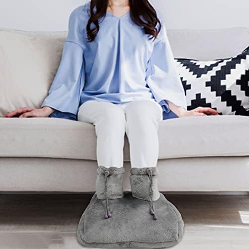 Electric Foot Warmer, Electric Foot Heat Machine for Men and Women with 3 Temperature Settings, Machine Washable, Auto Shut-Off and Fast-Heating Technology by HELLOMOTO - Upgraded