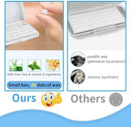 Orthodontic Wax for Braces,Dental Wax for Braces,6 Boxes Braces Wax Applicator Tool
