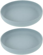 FOMIYES Suction Plates for Elderly 2pcs Silicone Spill-Proof Feeding Plates Suction Cups Nonslip Design for Disabled Seniors for Self-Feeding and Reducing Spills