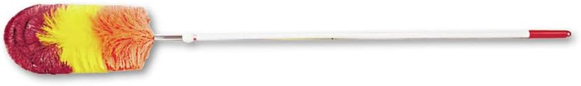 Boardwalk 9442 Polywool Duster, Metal Handle Extends 51" to 82", Assorted Colors