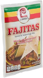 Lawry's Fajitas Spices & Seasonings Mix, 1.27 oz (Pack of 12)
