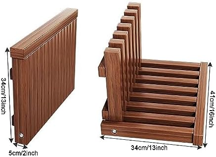 Solid Wood Shower Bench Seat,Folding Wall Mounted Chair Invisible Entryway Shoe-Changing Stool,Shower Seat Bench Porch Chair Stool for Doorway Household,Space Saving