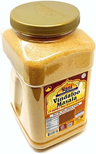 Rani Vindaloo Curry Masala Indian Spice Blend 80oz (5lbs) 2.27kg Bulk PET Jar ~ All Natural | Salt Free | Vegan | Gluten Friendly| NON-GMO | No colors | Indian Origin
