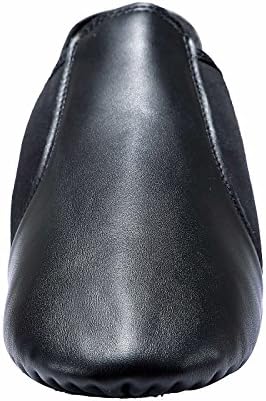 Dynadans Women's Leather Upper Slip-on Jazz Shoe
