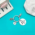 Xiahuyu Dental Hygienist Gifts Keychain Dental Assistant Gifts Dentist Gifts Dental Nurse Gifts Dental Gifts for Coworkers