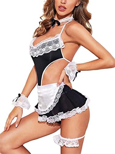 Sexy Maid Outfit Women Maid Costume Cosplay Role Play Dress Lingerie Sets Perfect for Cosplay Roleplay and Fantasy