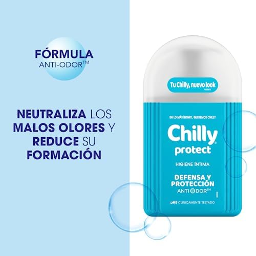 Chilly Protect Antibacteriano Intimate Hygiene Gel, 250 ml