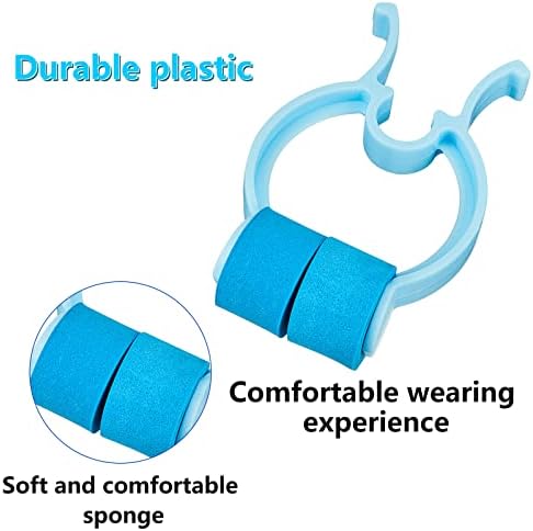 16 Pieces Nose Clips Stop Nosebleeds Epistaxis Clip Nose Nasal Stopper Plastic Foam for Adult Accidental Emergency Condition