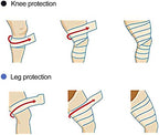 Foam Underwrap Athletic Pre Wrap Tape for Hair Foam Underwrap Tape Sports Pre-wrap Athletic Tape Underwrap for Hair Ankle Wrists Knees Sports,2.56in x 88.58ft(Azul)