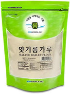 ROM AMERICA Malted Barley Flour Malt Powder Diastatic 엿기름 가루 | No Additives, No Sugars, No Filler | For Home Baking Bread, Sikhye - 2 Pound (Pack of 1)