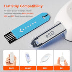 iHealth Blood Glucose Test Strips 100 Count, Lancets for Diabetes Management 100 Count, Compatible with iHealth Blood Glucose Monitor Only