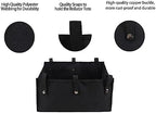 Walker Bag Under Seat for Four Wheel Rollator, Rollator Bag Tote Organizer Pouch Storage to Walkers for Senoirs, Walker Accessories (medium, Black)