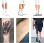Realistic Silicone Calf Pads with Arm Sleeves Leg Shapers for Thin or Crooked Legs Scar Birthmark Concealer