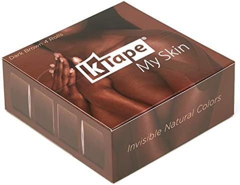 K TAPE My Skin Dark Brown 4 (5 m x 5 cm)