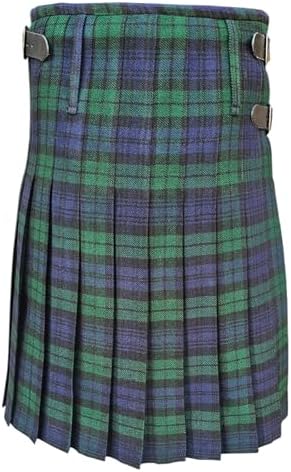 AAR Mens Scottish Tartan Kilt - 13oz Highland Casual Kilt for Men - 11 Tartans