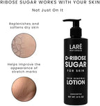 Ribose Sugar for Skin - Ribose Cream - D-Ribose - Working Hands Cream - Lightweight Moisturizer with D-Ribose & Vitamin E - 8 fl oz - Unscented