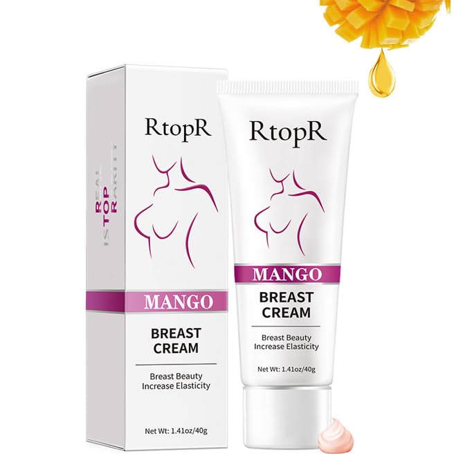 1 Pack Breast Enhancement Cream - Powerful Lifting & Plumping Formula for Breast Growth & Enlargement - Upsize Cream for Bust Increase & Pump Up Breast - Natural Bust Enhancement
