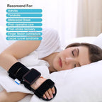 Resting Hand Splint Stroke Night Immobilizer Included Wrist Brace Enhanced Experience, Functional Wrist Finger Brace- Pain Relief For Carpel Tunnel, Stroke Recovery, Arthritis, Tendinitis