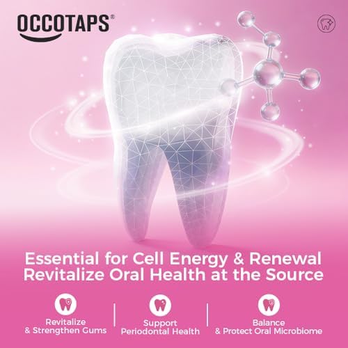 NAD+ Advanced Repair Remineralizing Toothpaste, Nano Hydroxyapatite, Enamel Repair, Sensitive Teeth, Whitening, Antiplaque, Fluoride Free, SLS Free, Peach Flavor，3 Pack