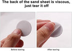 100pcs Replacement Sandpaper Discs, Self-Adhesive Pedicure Tool Sandpaper Electric Callus Remover Accessory for Men Women Dead Cracked Hard Skin (80# Coarse)