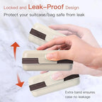 Quatish Bar Soap Holder Dish 1 Pack for Shower, Travel Soap Case with Lid for Gym, Camping Essentials, Hiking, Travel Size Toiletries, Portable, Leakproof, Brown