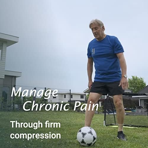 Actimove® Everyday Supports Ankle Support - Helps with Pain Relief and Swelling – For Chronic Ankle Pain and Overuse Ankle Injuries – Left/Right Wear – Beige, Medium