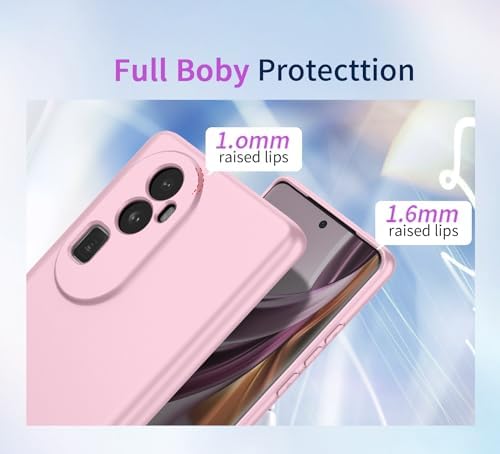 Liquid Silicone Case Compatible with Realme C55,Gel Rubber Full Body Protection Shockproof Cover Case Drop Protection Cases for Realme C55 (G)