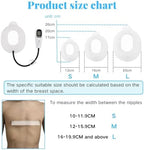 Pectus Excavatum Orthosis Brace with Automatic Air Pump, Pectus Excavatum Vacuum Bell for Sunken Chest, Thoracic Depression Support, Sternal Depression Support for All Ages (Medium)