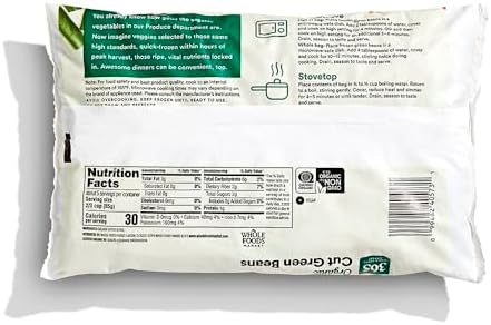 365 by Whole Foods Market, Organic Cut Green Beans, 16 oz