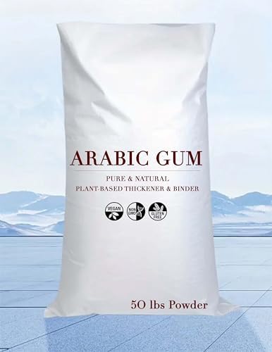 Premium Organic Gum Arabic Powder (Gum Acacia) - 10lbs