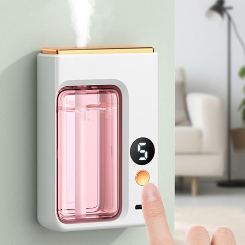 TARSHYRY Automatic Aromatherapy Diffuser,Aroma Diffuser with Nano Atomization Technology, 5 Stage Digital Display Control, Portable for Desktop and Wall Mounting, TARSHYRYrm1g3efvow