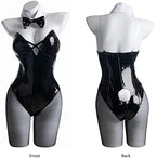 CR ROLECOS Bunny Costume Women Bunny Suit Cosplay Lingerie Adult Halloween Costumes