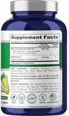 NusaPure Noni Fruit Capsules, 300 mg, 240 Veg Capsules (Non-GMO, Vegan)