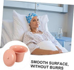 minkissy Portable Chamber Pot for Elderly Lightweight Urinal with Lid Non Slip Base Easy to Clean Practical Spittoon for Home Travel Use
