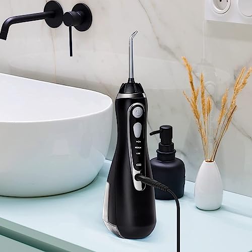 Charger Cord Replacement for Waterpik Water Flosser WP360 WP462 WP450 WF13 WP100 Water Flosser, USB Charging Cable (Black)