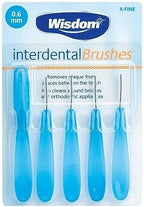Wisdom Interdental Toothbrushes x5 0.6mm X-fine