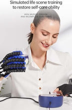 Rehabilitation Robot Gloves for Stroke Hemiplegia Patients, Finger and Hand Recovery Trainer Equipment, Fingers Strength Training Device for Hemiplegia