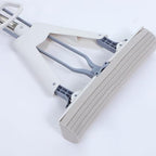 1set Lazy Mop Folding Sponge Mop for Efficient Cleaning for Tile and Marble Floors with Double Heads Easy Water Removal and Absorbent Design