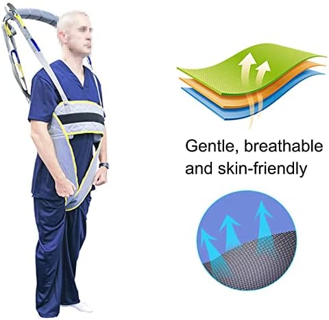 Patient Assisted Walking Straps Special Spreaders for Lifts Full Body Patient Lift Sling Patient Lift Slings Full Body Walking Standing Aid Rehabilitation Training Equipment, Auxiliary Tools