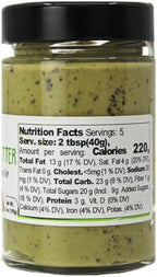 GUSTO ETNA Pistachio Butter/Spreadable Cream with Chocolate Chips, 6.7 oz (190g), Rich & Nutty Spread for Knafeh Pistachio Chocolate Bars, Sweet Pistachio, 28% Pistachios, From Italy, Non GMO
